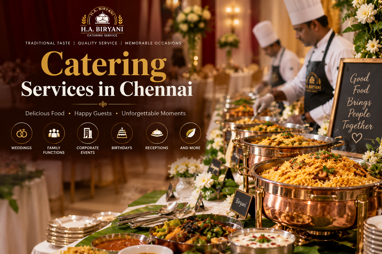 H.A. Biryani Catering Services in Chennai
